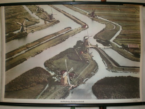 Carte murale map paysage - carte,